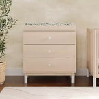 Commode à langer Gelato 3 tiroirs Babyletto avec plateau à langer amovible