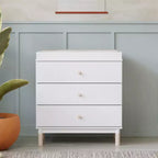 Commode à langer Gelato 3 tiroirs Babyletto avec plateau à langer amovible