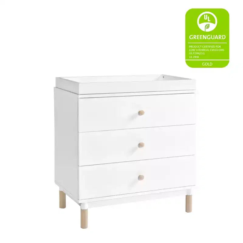 Commode à langer Gelato 3 tiroirs Babyletto avec plateau à langer amovible