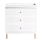 Commode à langer Gelato 3 tiroirs Babyletto avec plateau à langer amovible