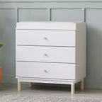 Commode à langer Gelato 3 tiroirs Babyletto avec plateau à langer amovible