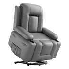 Fauteuil inclinable électrique en cuir PU de 41,7 po, inclinable réglable, canapé simple ergonomique, pour salon