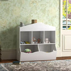 Organisateur de Rangement Multifonctionnel pour Jouets d'Enfants avec Étagère et Meuble de Rangement