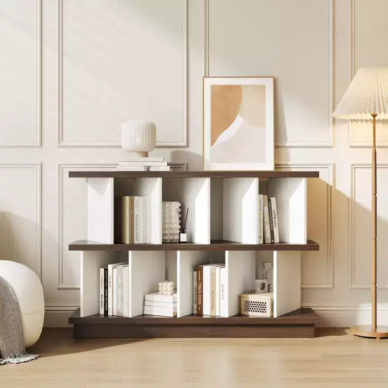 Étagère de rangement 8 cubes, Bibliothèque ouverte avec 10 panneaux arrière amovibles, Meuble de présentation pour salon, chambre ou entrée