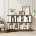 8-Cube Storage Shelf Organizer, Open Bookshelf with 10 Removable Back Panels, Display Storage Bookcase for Living Room, Bedroom, or Entryway