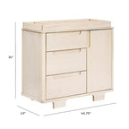 Commode à langer 3 tiroirs Yuzu Babyletto