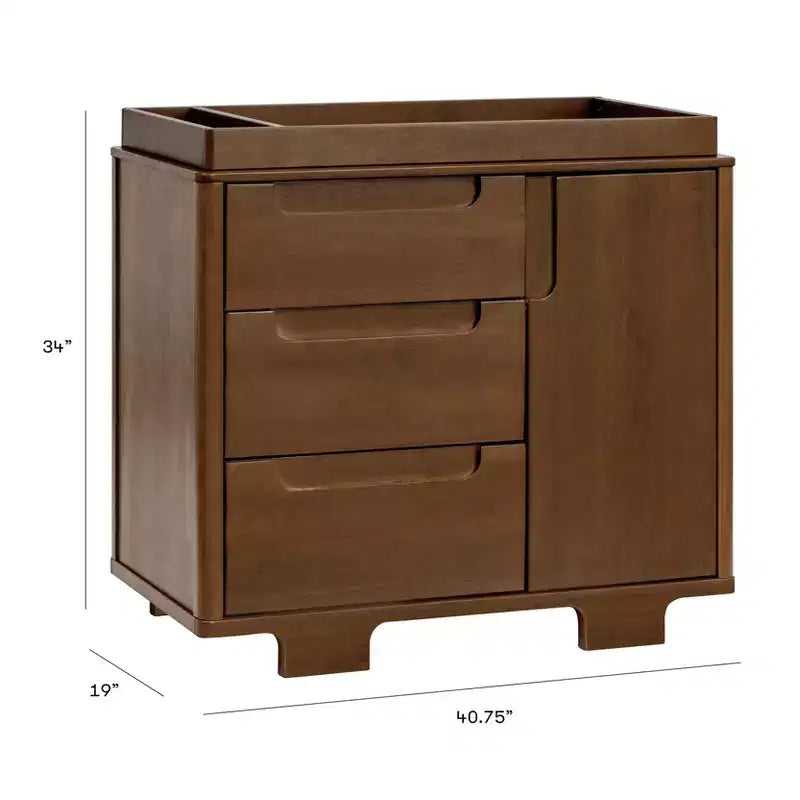 Commode à langer 3 tiroirs Yuzu Babyletto