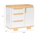 Commode à langer 3 tiroirs Yuzu Babyletto