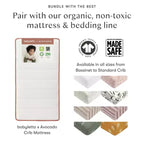 Lit de bébé évolutif 9-en-1 Babyletto Rolli avec berceau et kits de conversion pour lit de bambin