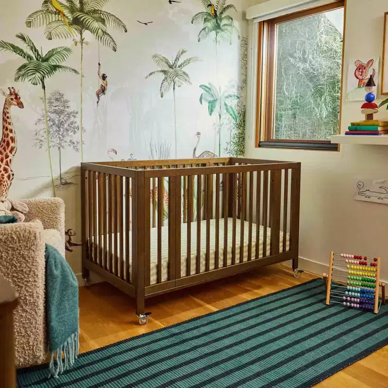 Lit de bébé évolutif 9-en-1 Babyletto Rolli avec berceau et kits de conversion pour lit de bambin