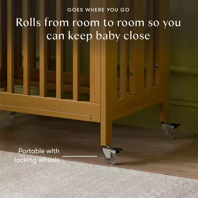 Lit de bébé évolutif 9-en-1 Babyletto Rolli avec berceau et kits de conversion pour lit de bambin