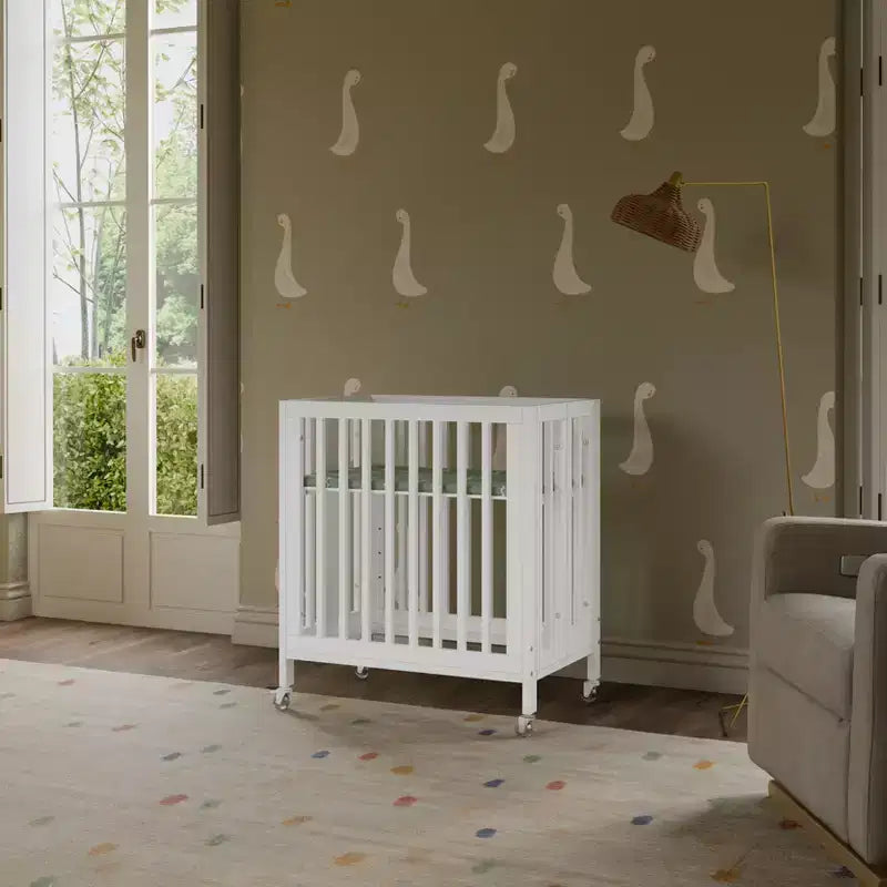 Lit de bébé évolutif 9-en-1 Babyletto Rolli avec berceau et kits de conversion pour lit de bambin