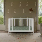 Lit de bébé évolutif 9-en-1 Babyletto Rolli avec berceau et kits de conversion pour lit de bambin