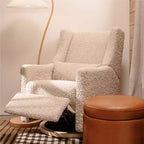 Fauteuil inclinable et pivotant électrique Babyletto Kiwi avec port USB
