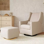 Fauteuil inclinable et pivotant électrique Babyletto Kiwi avec port USB