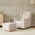 Fauteuil inclinable et pivotant électrique Babyletto Kiwi avec port USB