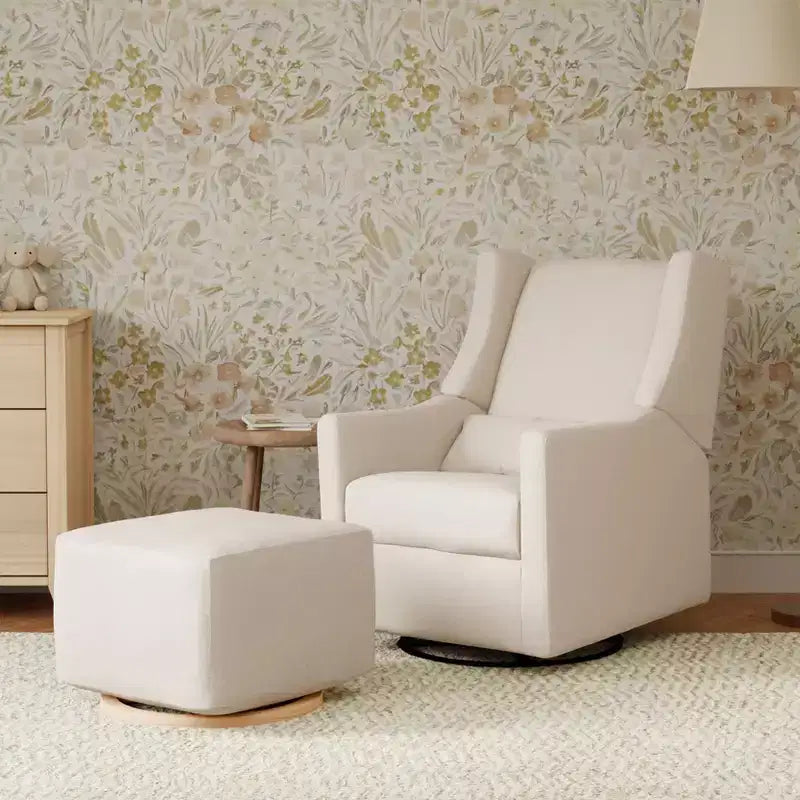 Fauteuil inclinable et pivotant électrique Babyletto Kiwi avec port USB