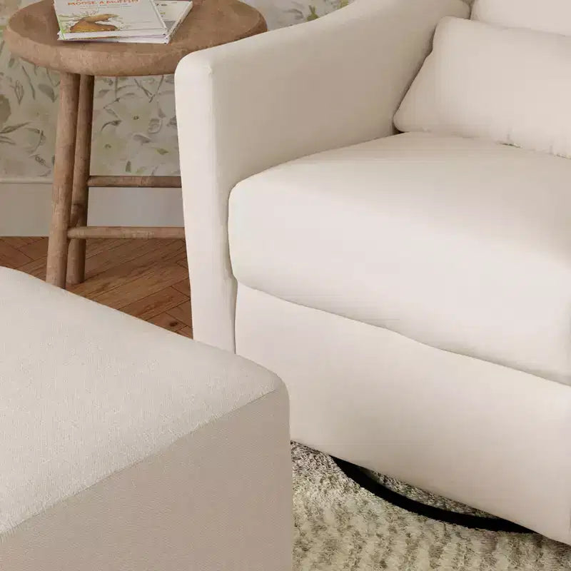 Fauteuil inclinable et pivotant électrique Babyletto Kiwi avec port USB