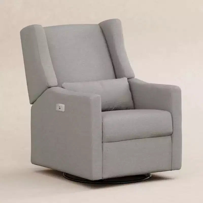 Fauteuil inclinable et pivotant électrique Babyletto Kiwi avec port USB