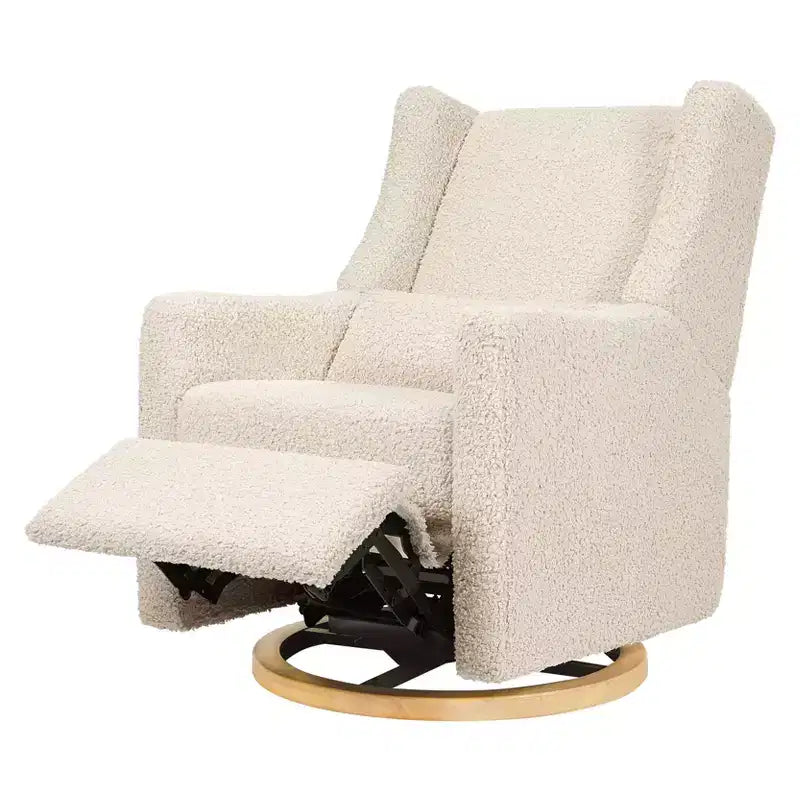 Fauteuil inclinable et pivotant électrique Babyletto Kiwi avec port USB