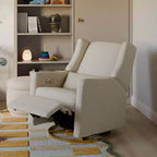 Fauteuil inclinable et pivotant électrique Babyletto Kiwi avec port USB