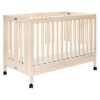 Babyletto Maki Portable Folding Crib with Toddler Bed Conversion Kit