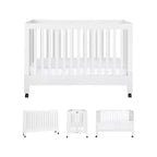 Lit de bébé pliant portable Babyletto Maki avec kit de conversion pour lit de tout-petit
