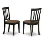 Ensemble de salle à manger contemporain - Table et 4 chaises avec banc - Ensemble dînette chic
