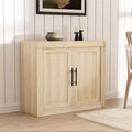 70.8 Sideboard Buffet Cabinet with 4 Doors, Farmhouse Modern Accent Cabinet with Storages, Wood Coffee Bar Media Console for Living Room, Kitchen
