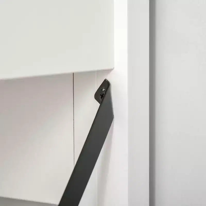Bureau informatique avec étagère, bureau d'ordinateur à domicile avec armoire de rangement