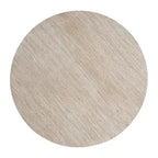 Table basse ronde moderne Christopher Knight Home Zarya avec plateau à motif marbre et piètement croisé