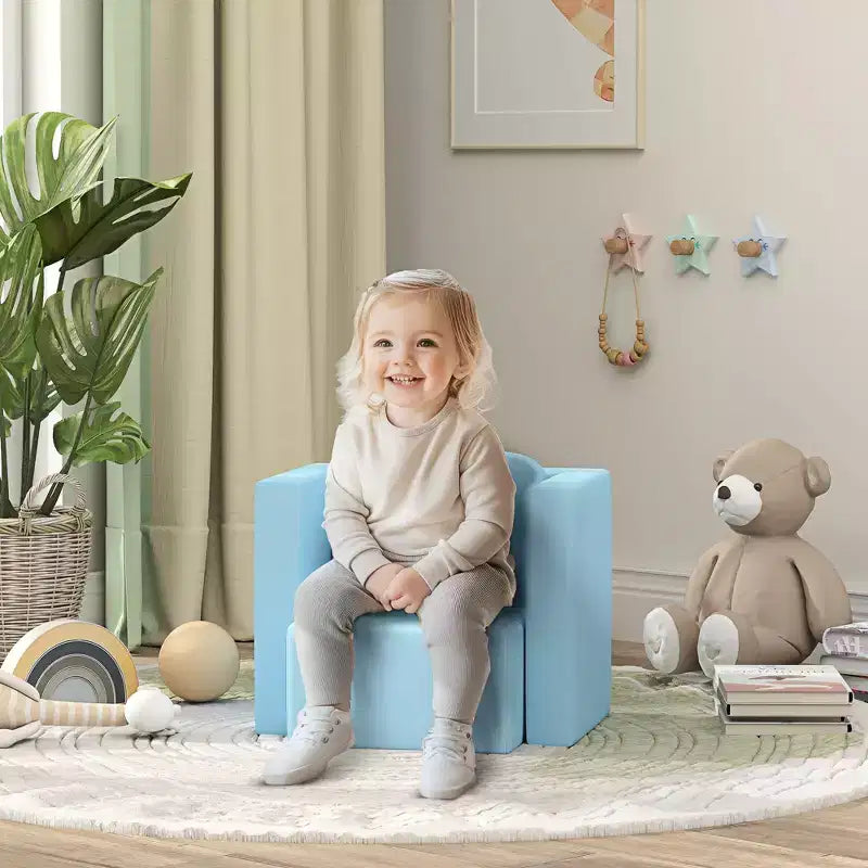 Ensemble table et chaises convertible 2-en-1 pour garçons et filles