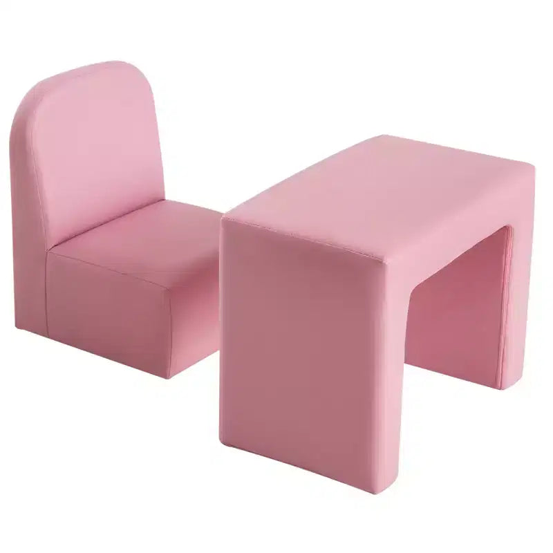 Ensemble table et chaises convertible 2-en-1 pour garçons et filles