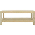 Apis Raffia Coffee Table - COF6612A - Natural - Safavieh