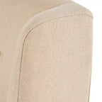 Christopher Knight Home Lot de 2 chaises de salle à manger en bois Blount avec coussins en tissu beige/finition naturelle : cadre en bouleau, dossier capitonné