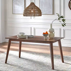 Ensemble de salle à manger Buylateral 7 pièces Bernard Mid-Century Noyer