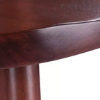 Ensemble table à manger Mornay 5 pièces Noyer - Winsome : Bois massif, style ferme, 4 places