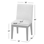 Buylateral Ensemble de salle à manger moderne 5 pièces North Bay, rond 59 po, bleu marine : chaises en velours, bois d'hévéa