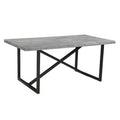 71" Raven Mango Wood Dining Table Brown - Timbergirl