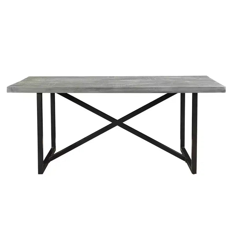 Table à manger en bois de manguier Raven de 71 po marron - Timbergirl