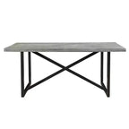 Table à manger en bois de manguier Raven de 71 po marron - Timbergirl