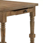Table à manger Farsiris 55 po au fini chêne patiné - Acme Furniture