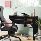 Chaise de bureau confort noire - Room Essentials™ : Ergonomique, réglable, dossier en maille, piètement 5 roulettes