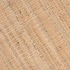 Ensemble de salon Jayden 5 pièces en tissu et rotin Blanc/Naturel - bali & pari : Aucun assemblage requis, Coussins inclus