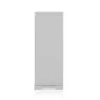 Ensemble de chambre Tenaya 6 pièces pour très grand lit californien, argent/gris - HOMES: Inside + Out : Design glamour, garnitures miroir, capitonnage à boutons