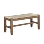 Banc en bois 40 po Davenport Ambre clair - Alaterre Furniture