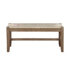 Banc en bois 40 po Davenport Ambre clair - Alaterre Furniture