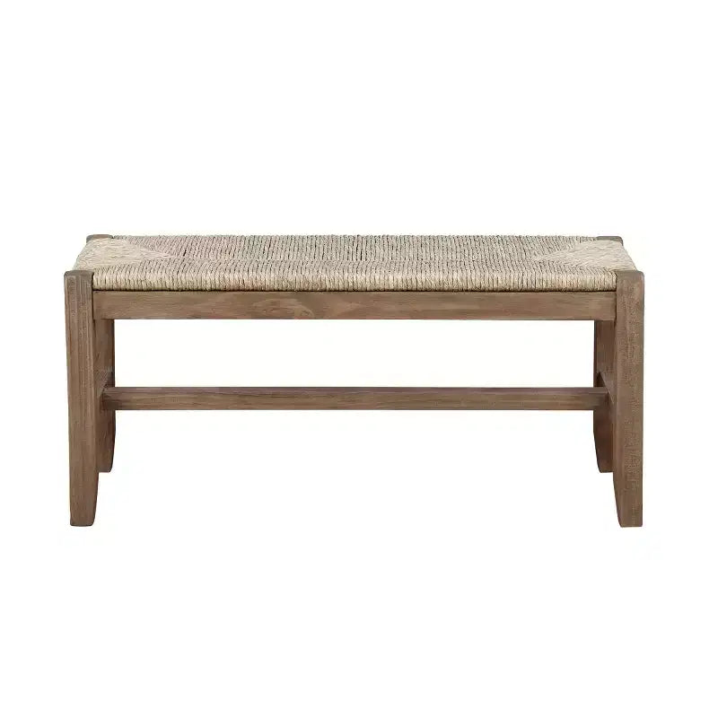 Banc en bois 40 po Davenport Ambre clair - Alaterre Furniture
