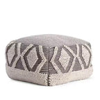 Pouf Chippewa Anji Mountain gris/ivoire