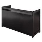 Banc de rangement 4 pièces Addison avec paniers Espresso/Chocolat - Winsome : Organiseur d'entrée en bois, pouf de chambre